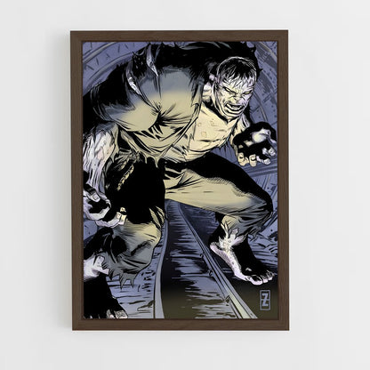 ap-solomon grundy-4 cadre Bois foncé