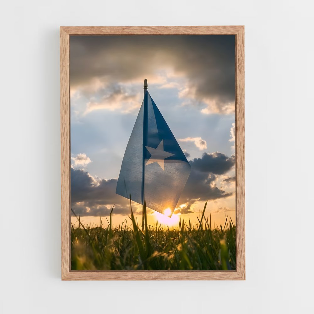 ap-somalia flag-2 cadre Bois clair