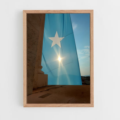 ap-somalia flag-3 cadre Bois clair