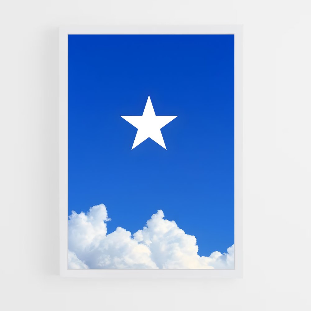 ap-somalia flag-4 cadre Blanc