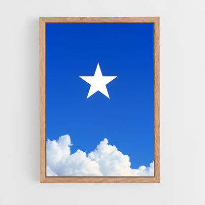 ap-somalia flag-4 cadre Bois clair