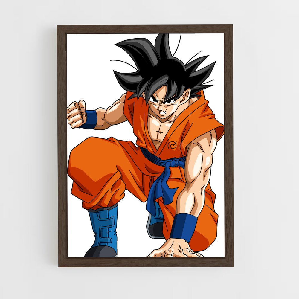 ap-son goku-5 cadre Bois foncé