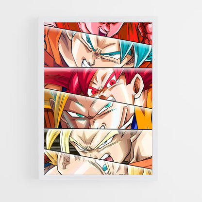 ap-son goku-7 cadre Blanc