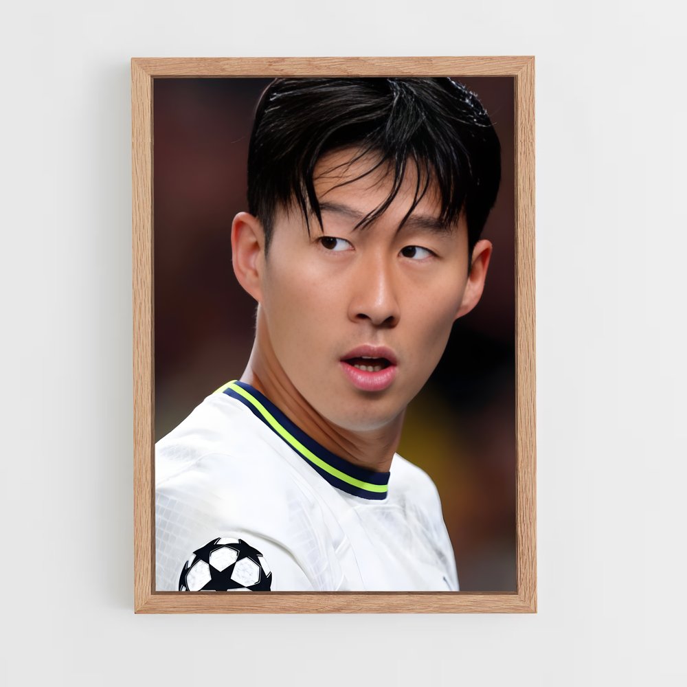 ap-son heung-min-11 cadre Bois clair