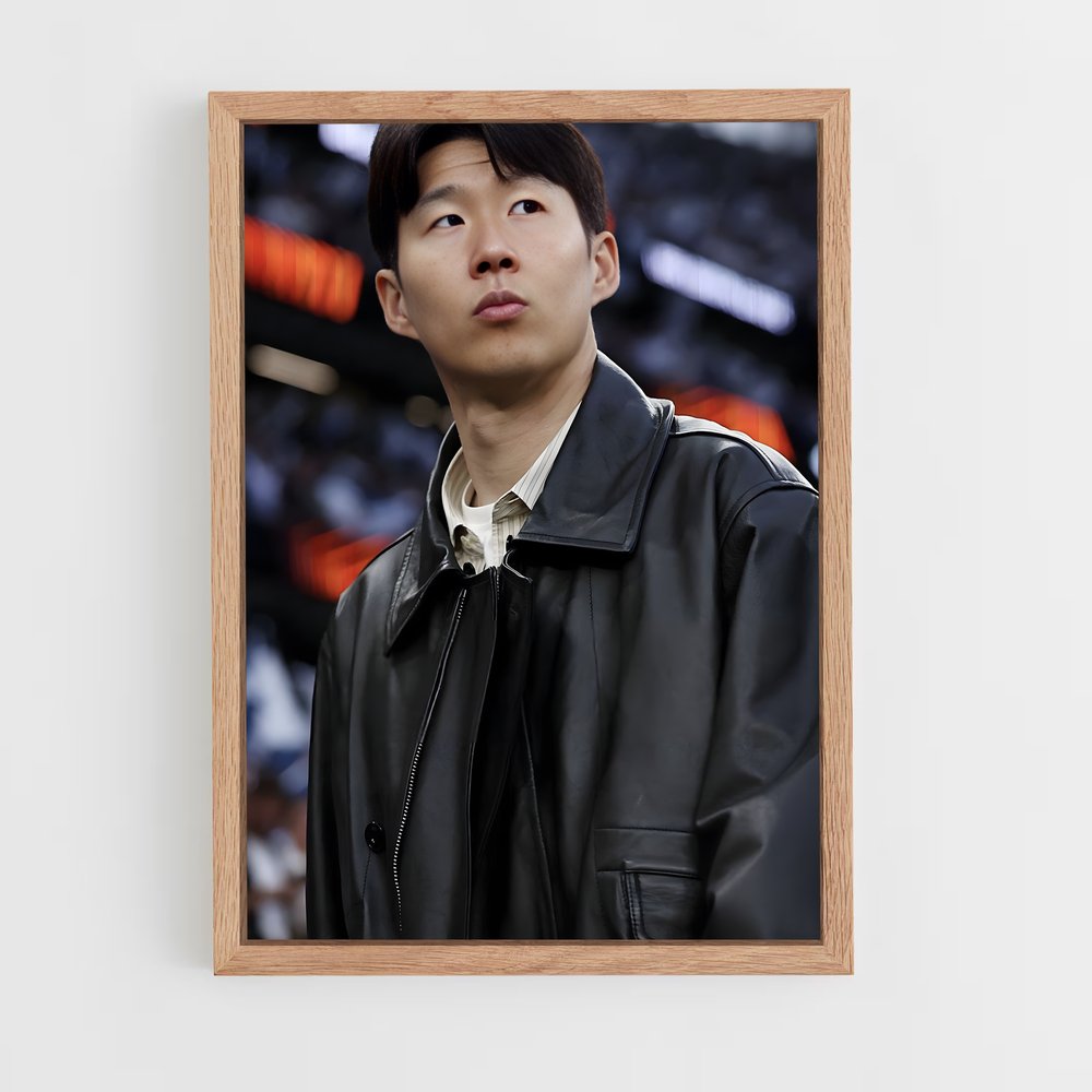 ap-son heung-min-8 cadre Bois clair