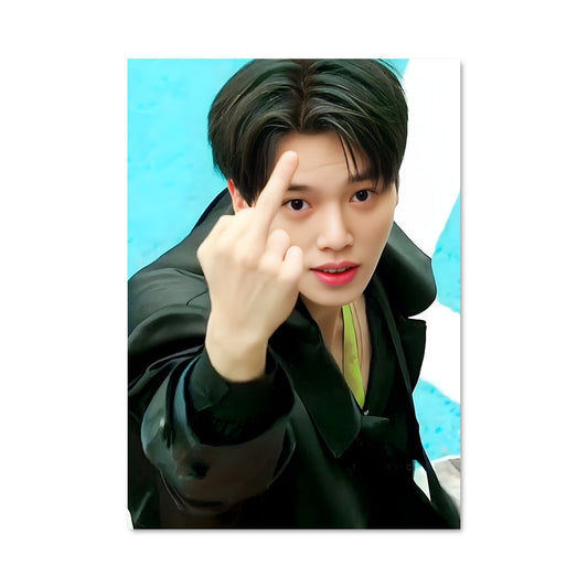 Poster L'Homme au Blouson Noir