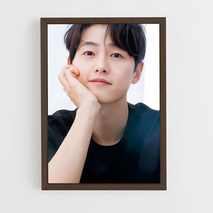 ap-song joong-ki-2 cadre Bois foncé