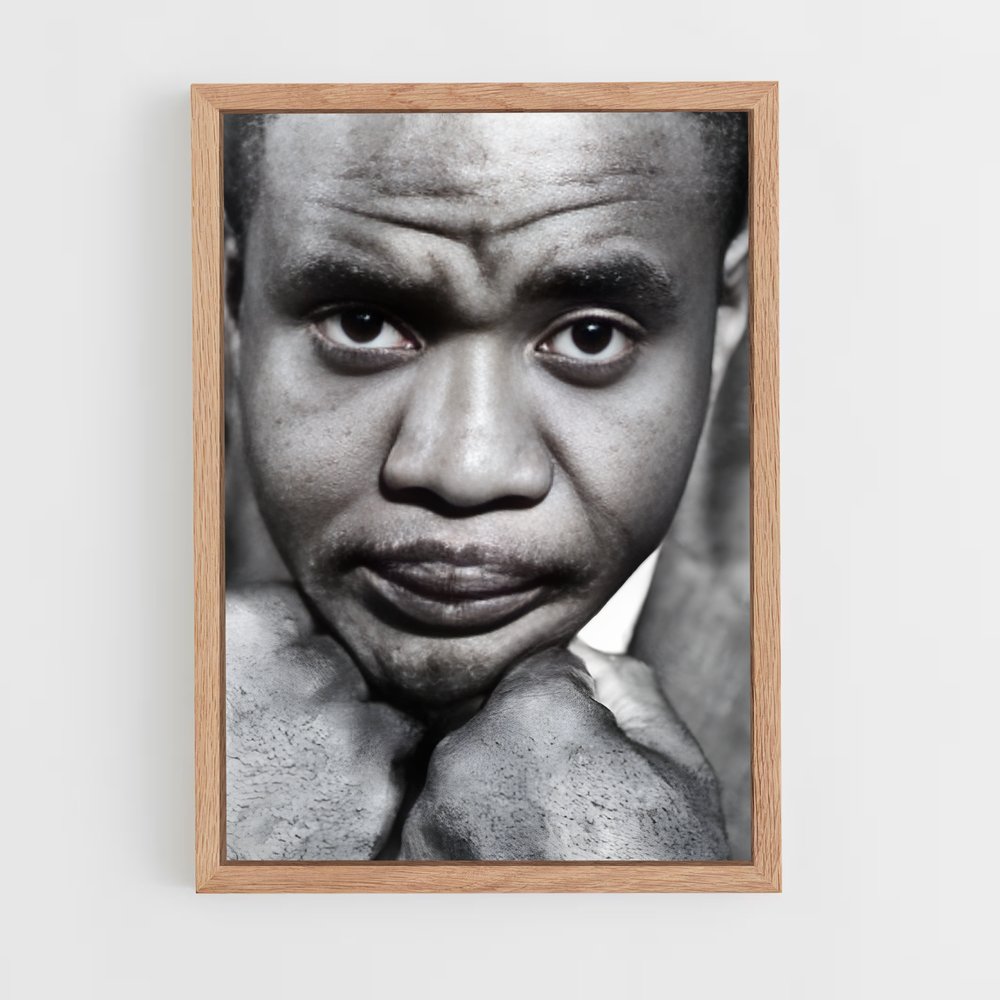 ap-sonny liston-4 cadre Bois clair