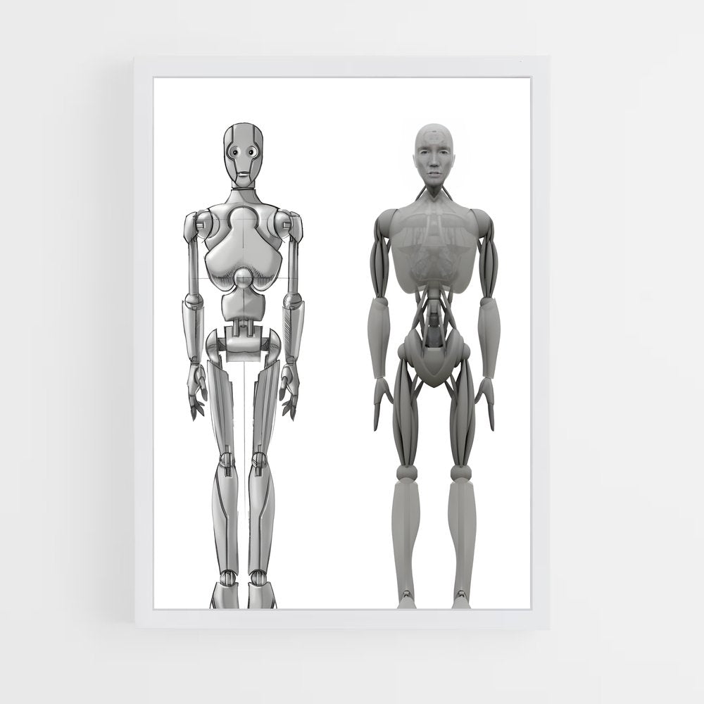ap-sonny robot-2 cadre Blanc