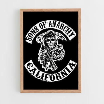 ap-sons of anarchy-10 cadre Bois clair