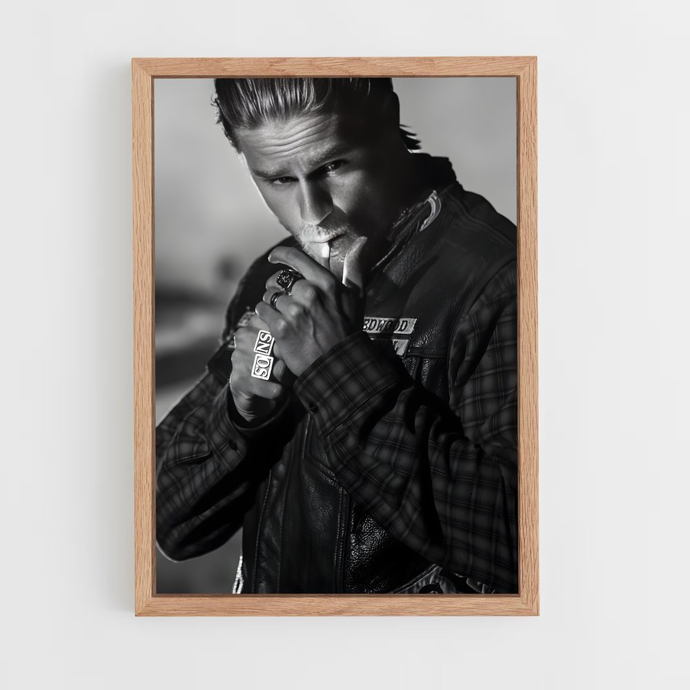 ap-sons of anarchy-2 cadre Bois clair