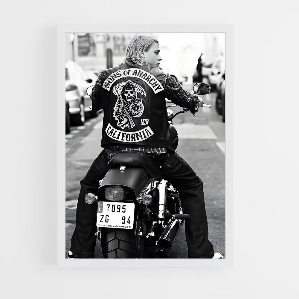 ap-sons of anarchy-3 cadre Blanc