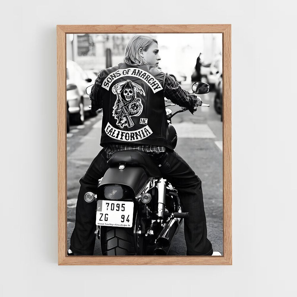 ap-sons of anarchy-3 cadre Bois clair