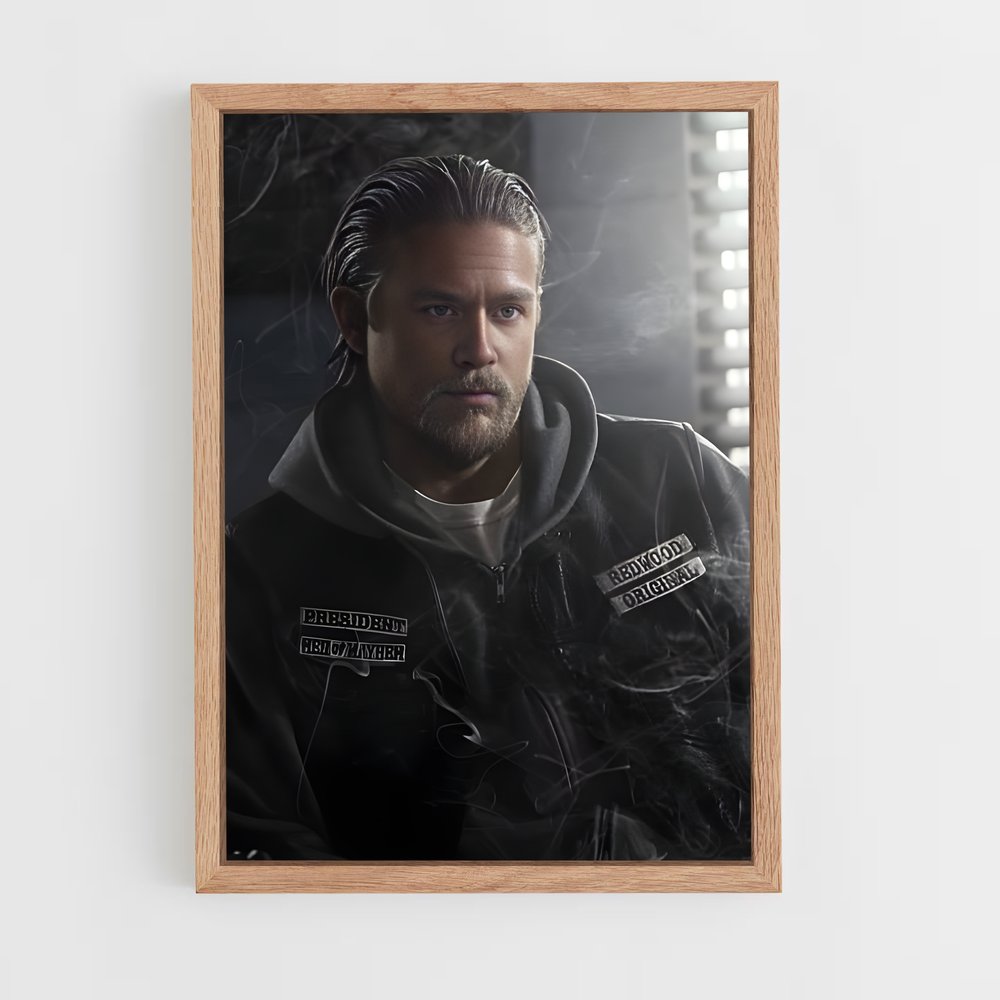 ap-sons of anarchy-8 cadre Bois clair