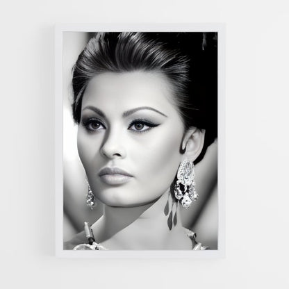 ap-sophia loren-4 cadre Blanc