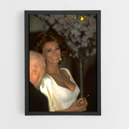 ap-sophia loren-8 cadre Noir