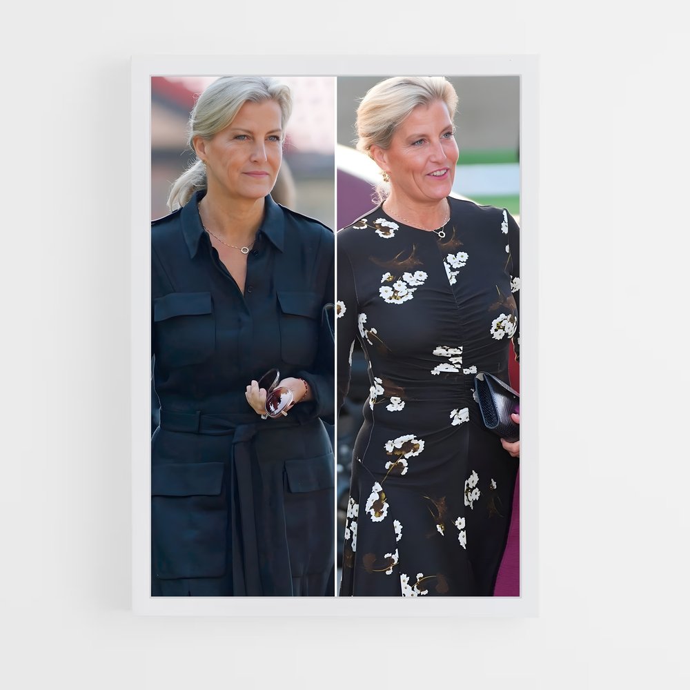 ap-sophie duchess of edinburgh-2 cadre Blanc