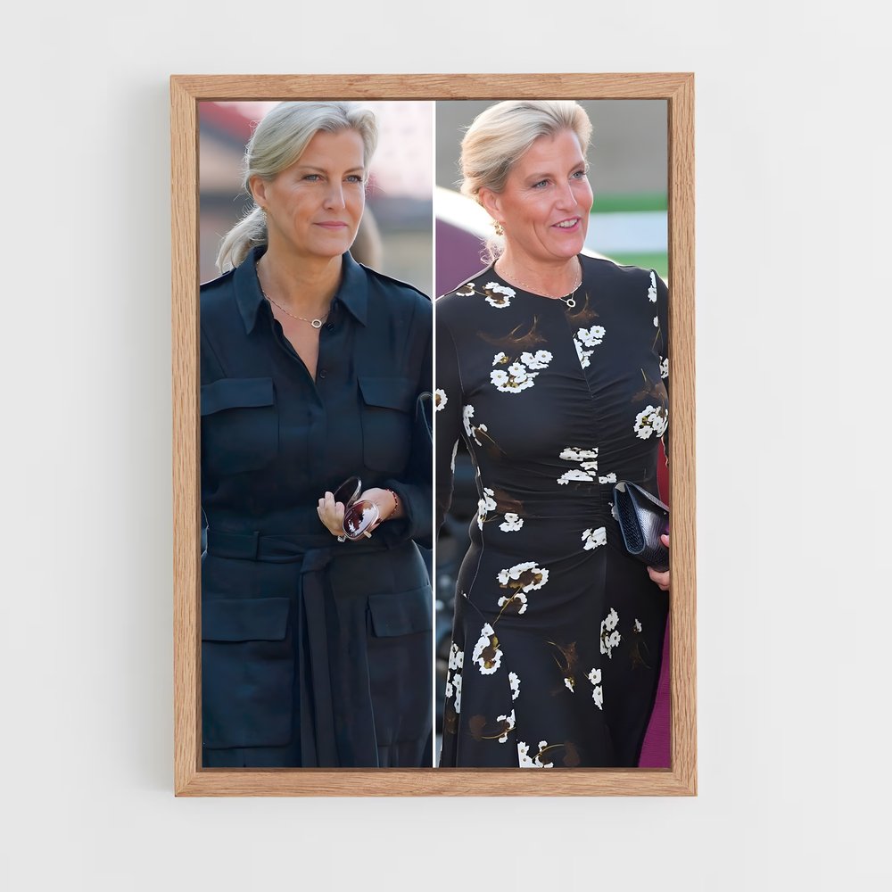 ap-sophie duchess of edinburgh-2 cadre Bois clair