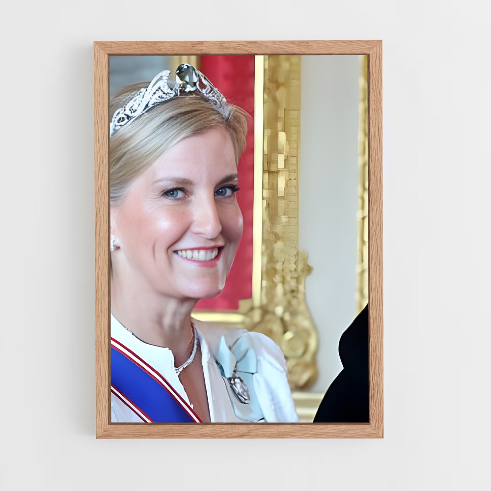ap-sophie duchess of edinburgh-5 cadre Bois clair