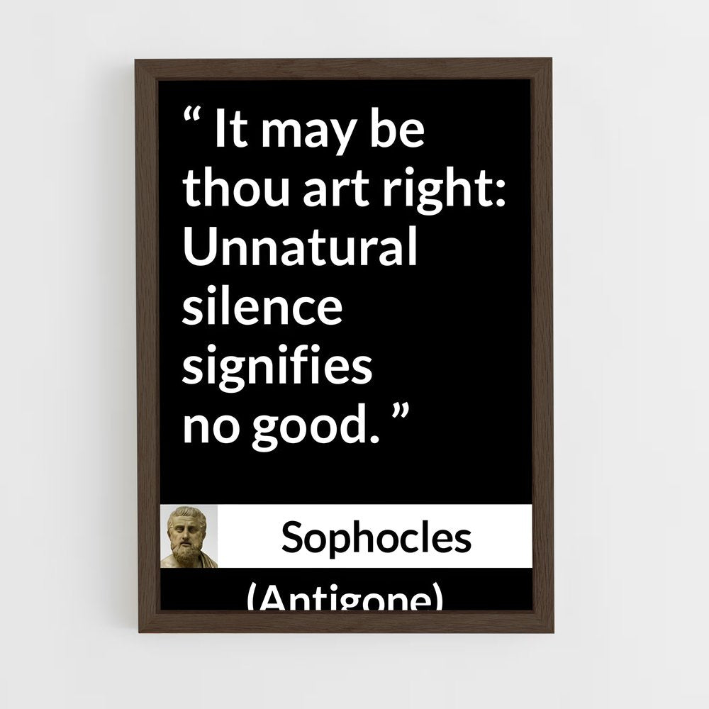 ap-sophocles-4 cadre Bois foncé