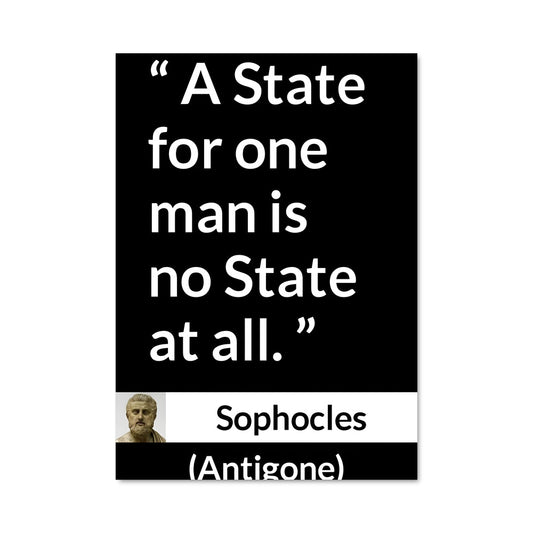 Poster Sophocles 13449