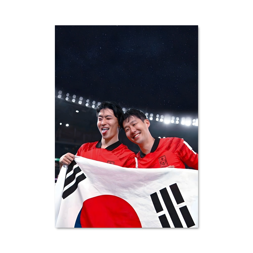 Poster South korea national football team 73058