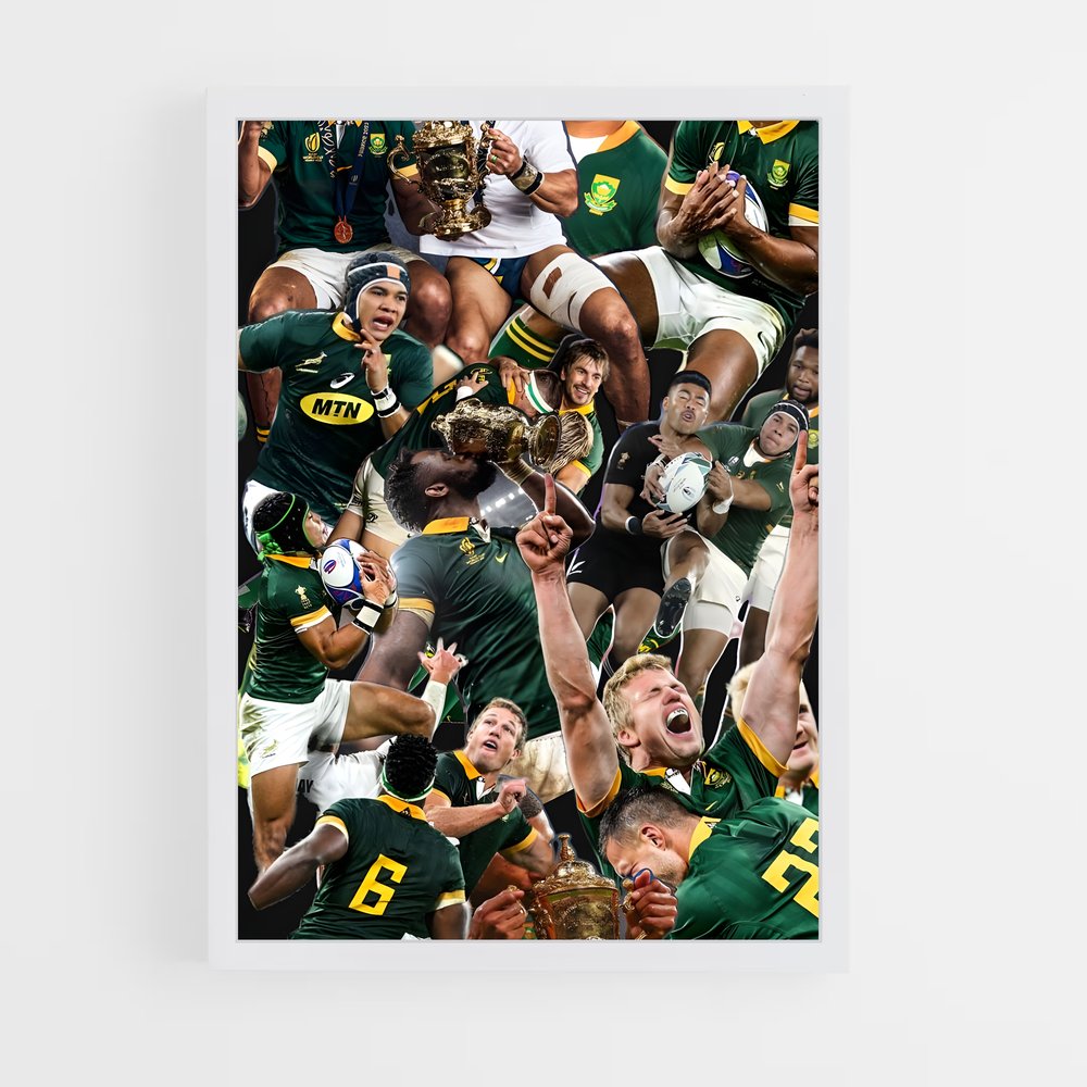 ap-south africa springboks-2 cadre Blanc