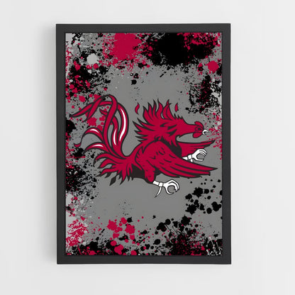 ap-south carolina gamecocks-2 cadre Noir
