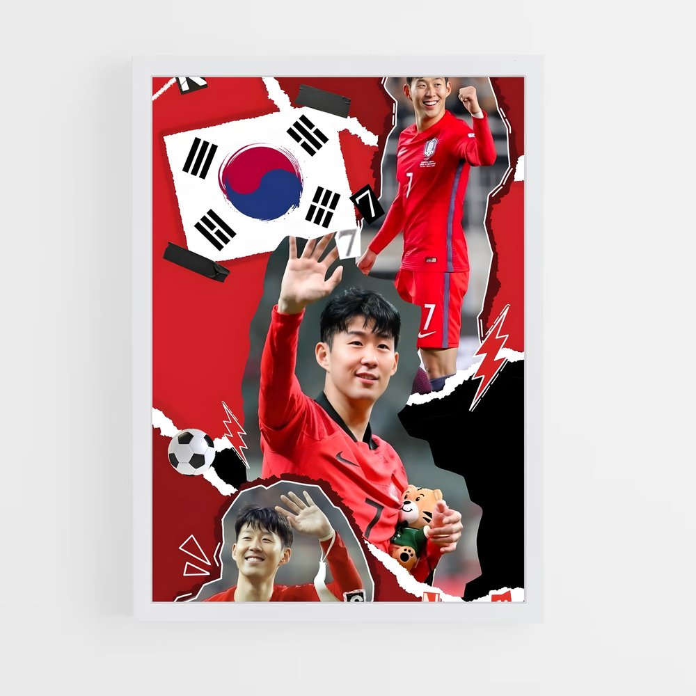 ap-south korea national football team-2 cadre Blanc