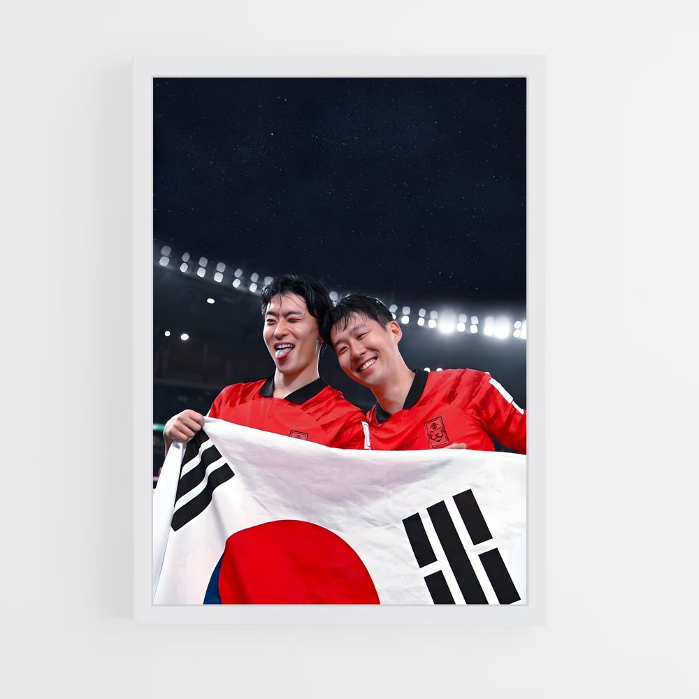 ap-south korea national football team-3 cadre Blanc