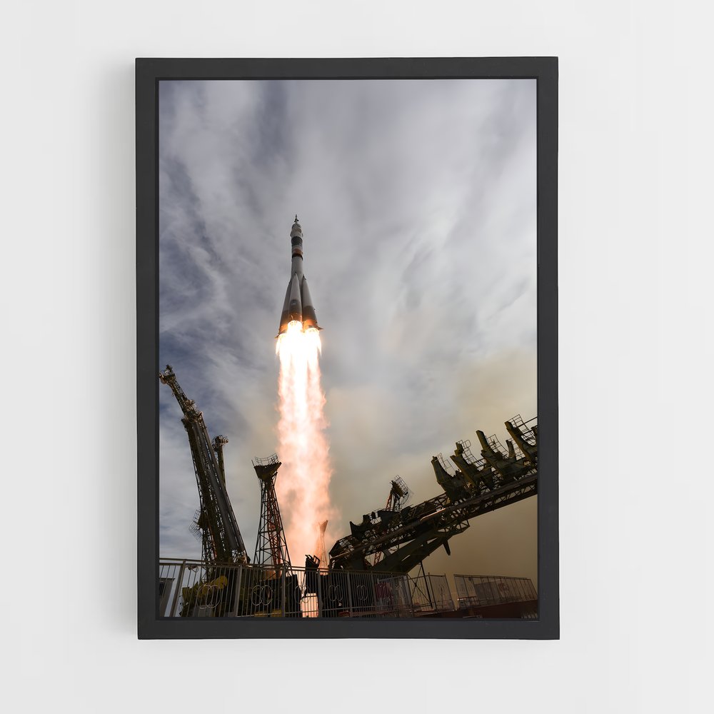 ap-soyuz spacecraft-4 cadre Noir