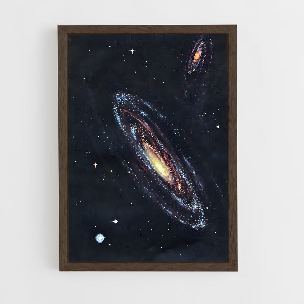 ap-space-11 cadre Bois foncé