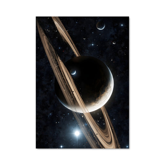 Poster Anneau de Saturne