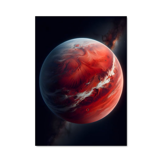 Poster Planète Rouge