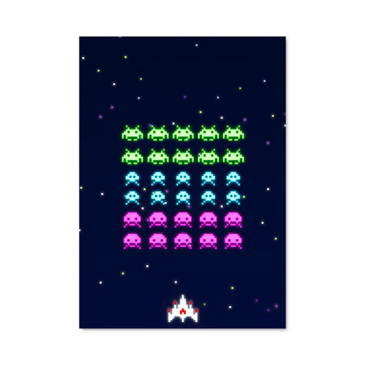 Poster Space Invaders: L’Invasion Retro