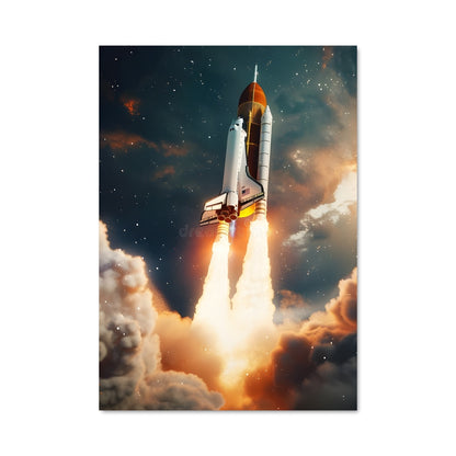Poster Space shuttle 18032