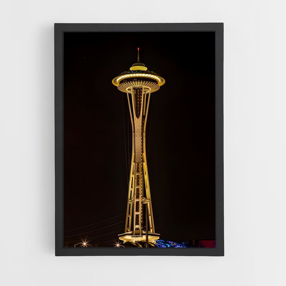 ap-space needle-3 cadre Noir