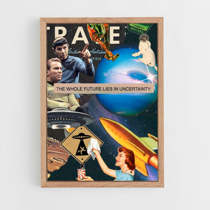 ap-space race-5 cadre Bois clair