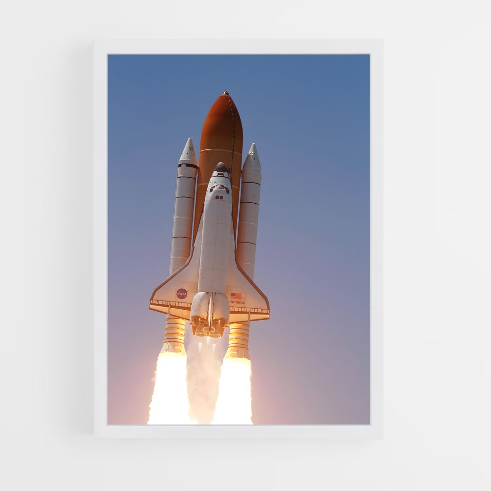 ap-space shuttle-11 cadre Blanc
