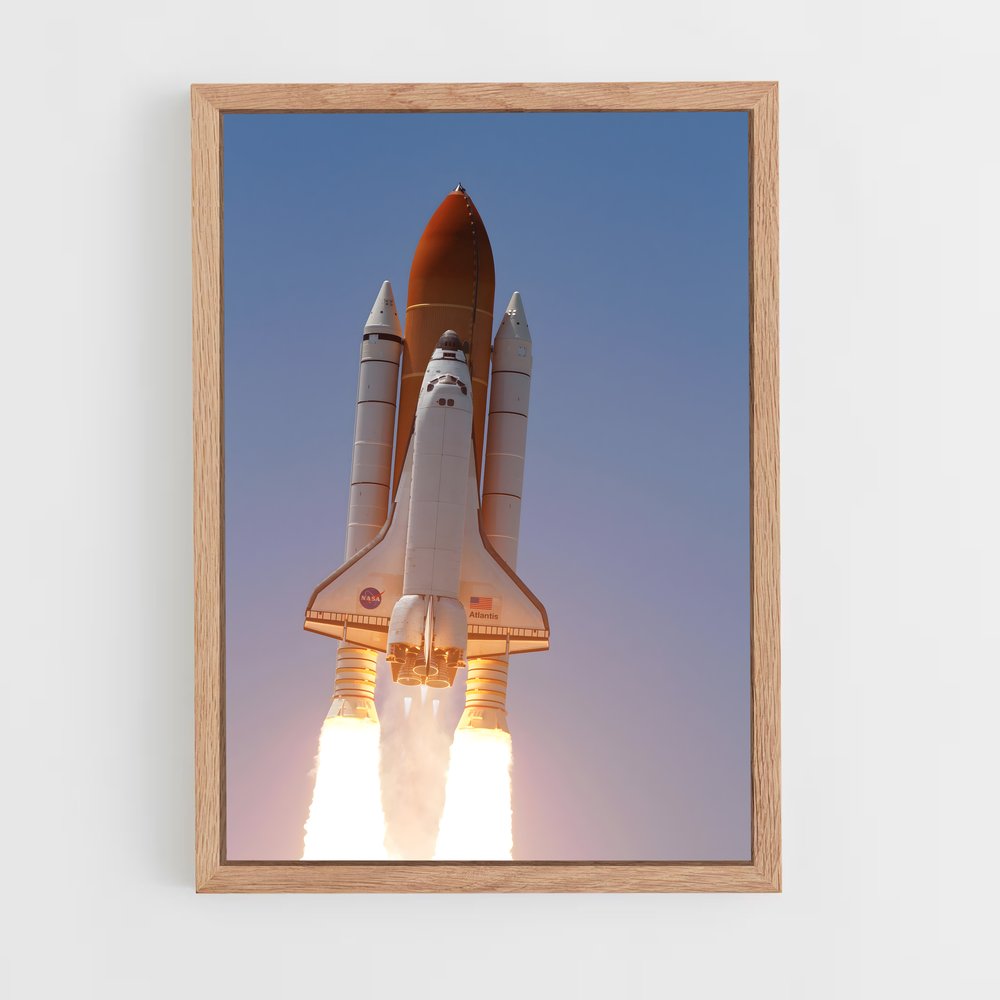 ap-space shuttle-11 cadre Bois clair