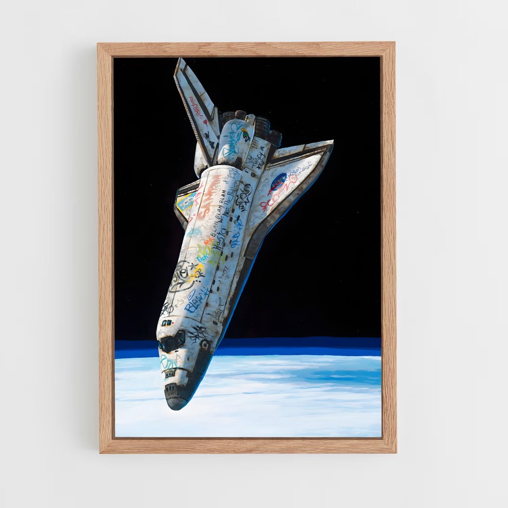 ap-space shuttle-2 cadre Bois clair