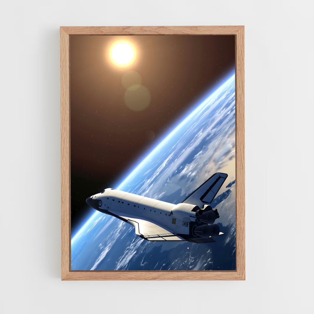 ap-space shuttle-3 cadre Bois clair