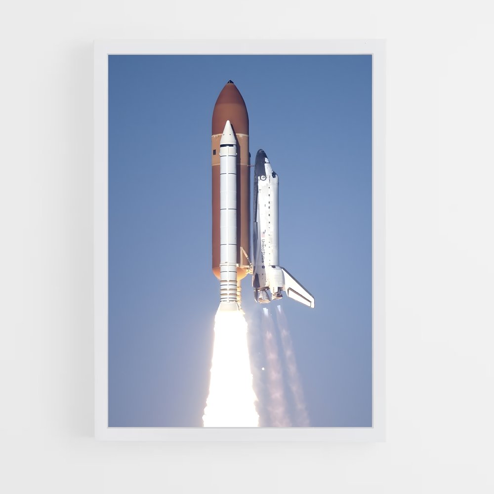 ap-space shuttle-5 cadre Blanc