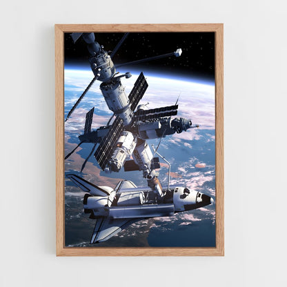 ap-space shuttle-7 cadre Bois clair