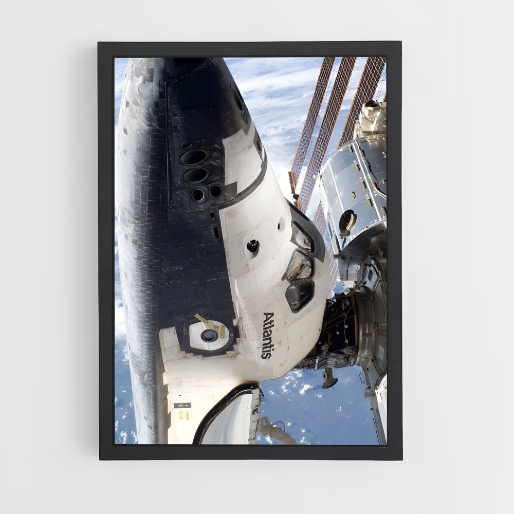 ap-space shuttle atlantis-1 cadre Noir