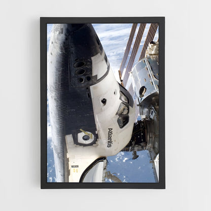 ap-space shuttle atlantis-1 cadre Noir