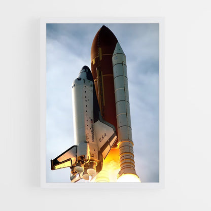 ap-space shuttle columbia-1 cadre Blanc