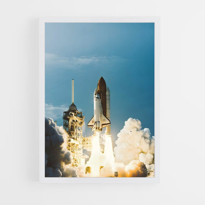 ap-space shuttle discovery-1 cadre Blanc