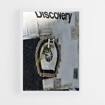 ap-space shuttle discovery-3 cadre Blanc
