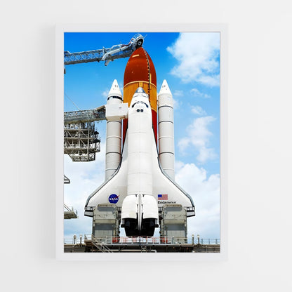ap-space shuttle endeavour-1 cadre Blanc